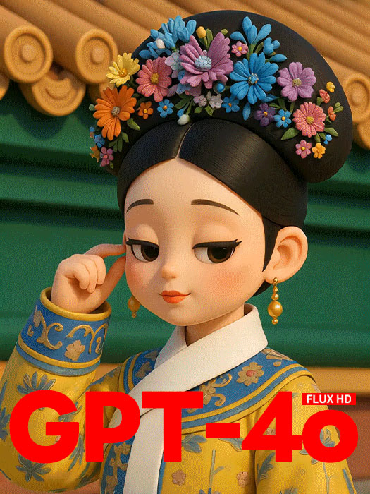 文生图的卡通造型